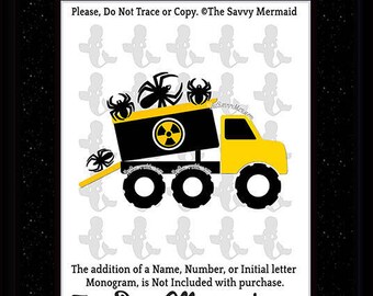 Dump Truck Svg file- SVG files for Boys- Truck Dxf- Truck Cut file- Construction Svg- Heavy Equipment SVG- Cricut Truck- Silhouette Iron on