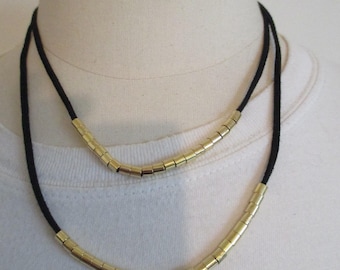 fancy gold plated necklace
