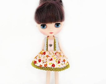Middie Blythe Dress - Middie Blythe lace dress - Middle Blythe garden dress - Middie Blythe doll clothes - Takara Middie Blythe Clothing