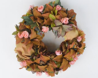 Luxury Lilys French Floral &Taffeta Wreath