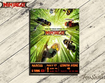 lego ninjago invitation,lego ninjago birthday invitation,lego ninjago birthday party,ninjago birthday,ninjago invitation,ninjago party,lego