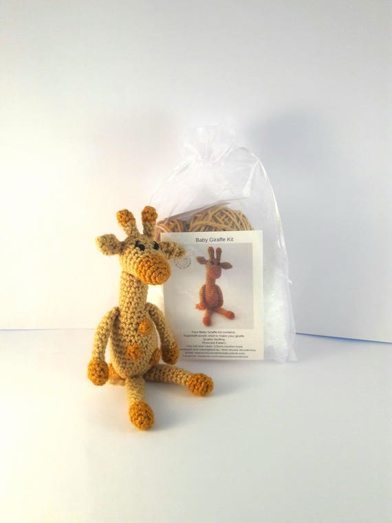 Crochet Kit Baby Giraffe Crochet Kit