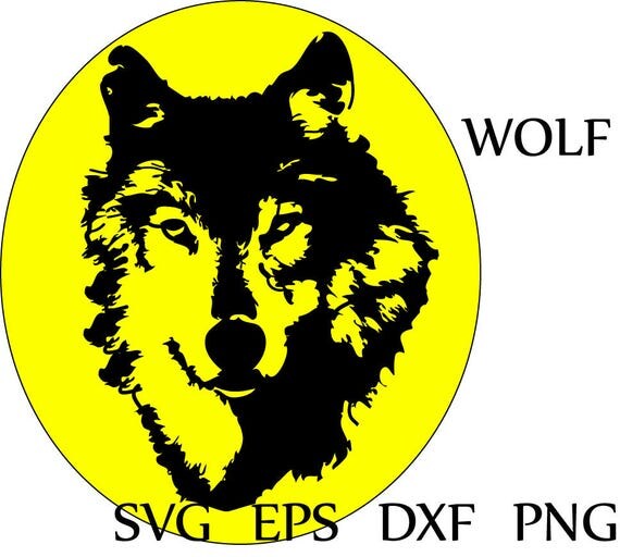 Download Wolf svg clip art file for cricut wolf head stencils vinyl svg