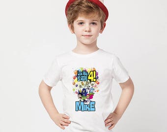 Teen Titan's Go! Birthday Shirt,Teen Titan's Go Custom Shirt, Personalized Teen Titan's Go Shirt, Titans's family shirts, Birthday t-shirts