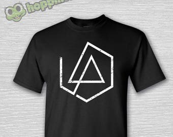 T-shirt Unisexe Linkin Park - Logo Officiel - Marque FunnyArtHub - Neuf Avec Étiquettes