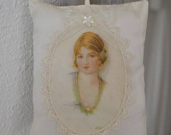 Romantic door silk cushion