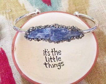 Cuff • Kyanite & Pyrite