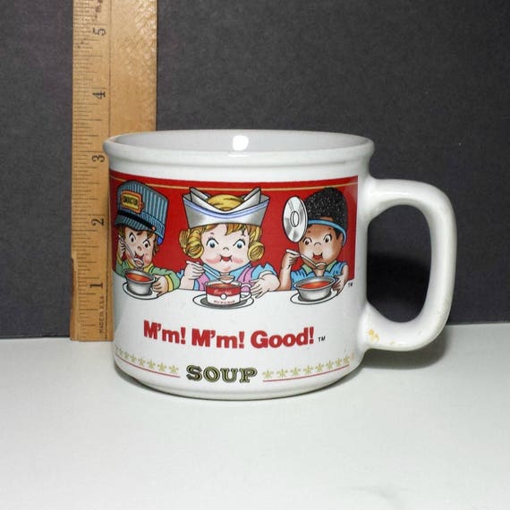 Vintage Campbells Handled Soup Bowl / 1993 Campbells Soup Mug