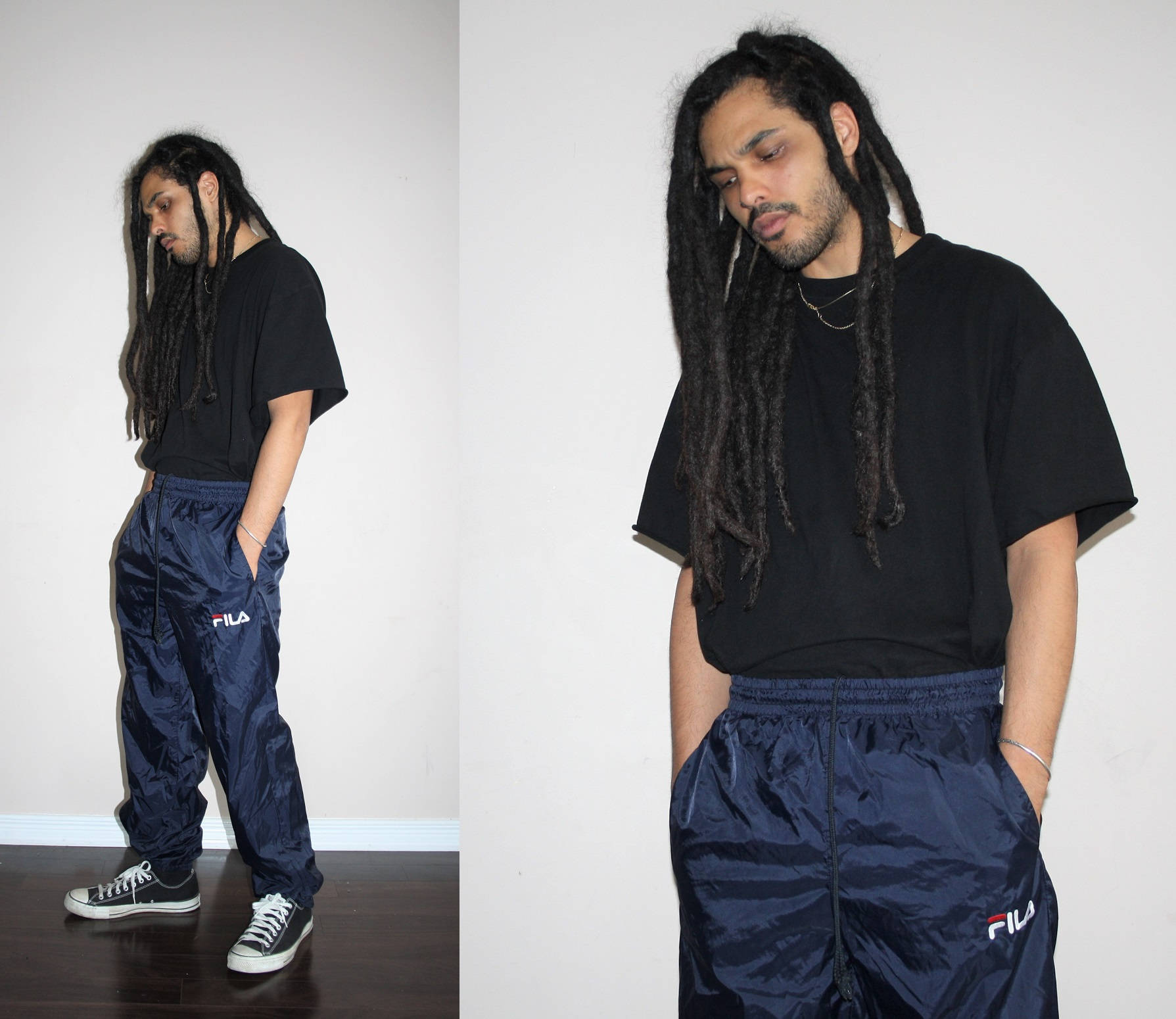 fila warm up pants