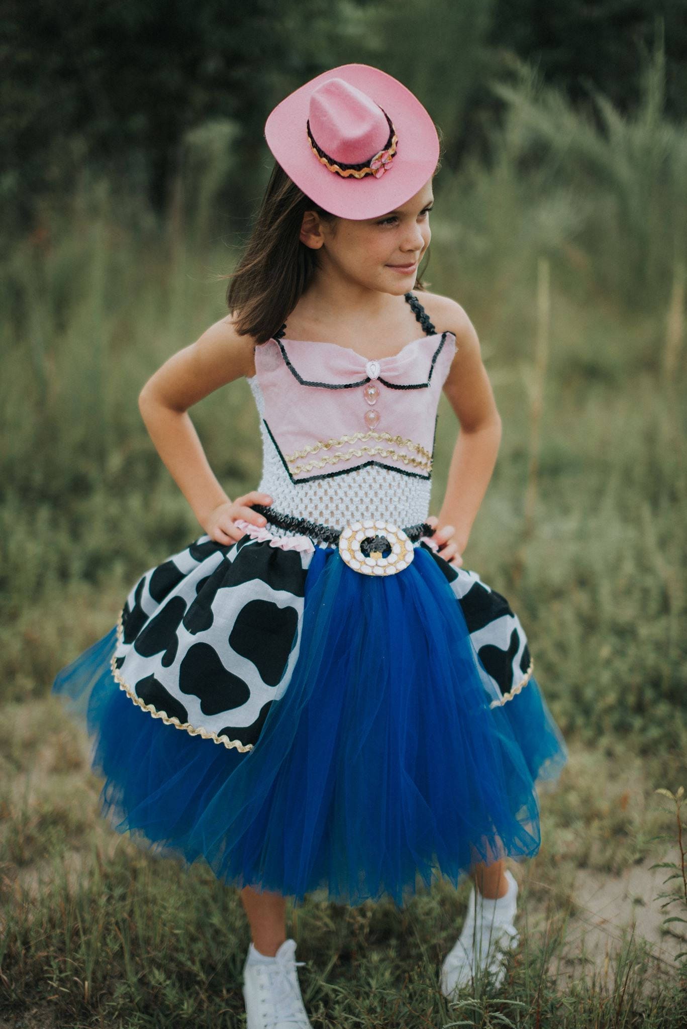 Cow Girl Tutu Dress Costume