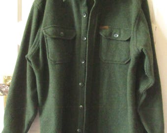 Men's Woolrich Wool Shirt Jacket, L