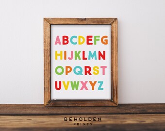 Abc Wall Art abc wall art space nursery decor baby nursery art kids room Abc Wall Art abc wall art space nursery decor baby nursery art kids room