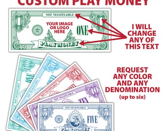 Custom paper money