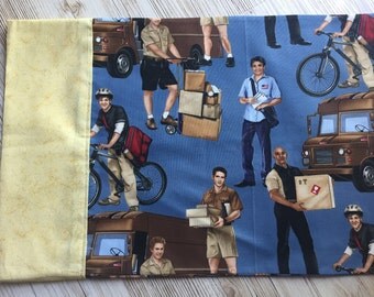 Mailman pillowcase/ postman pillowcase/deliveryman pillow cover
