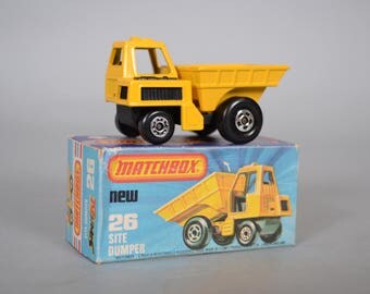 Matchbox Lesney Kingsize K-7 S.D. Refuse Truck - Camion Poubelle Vintage 1/64