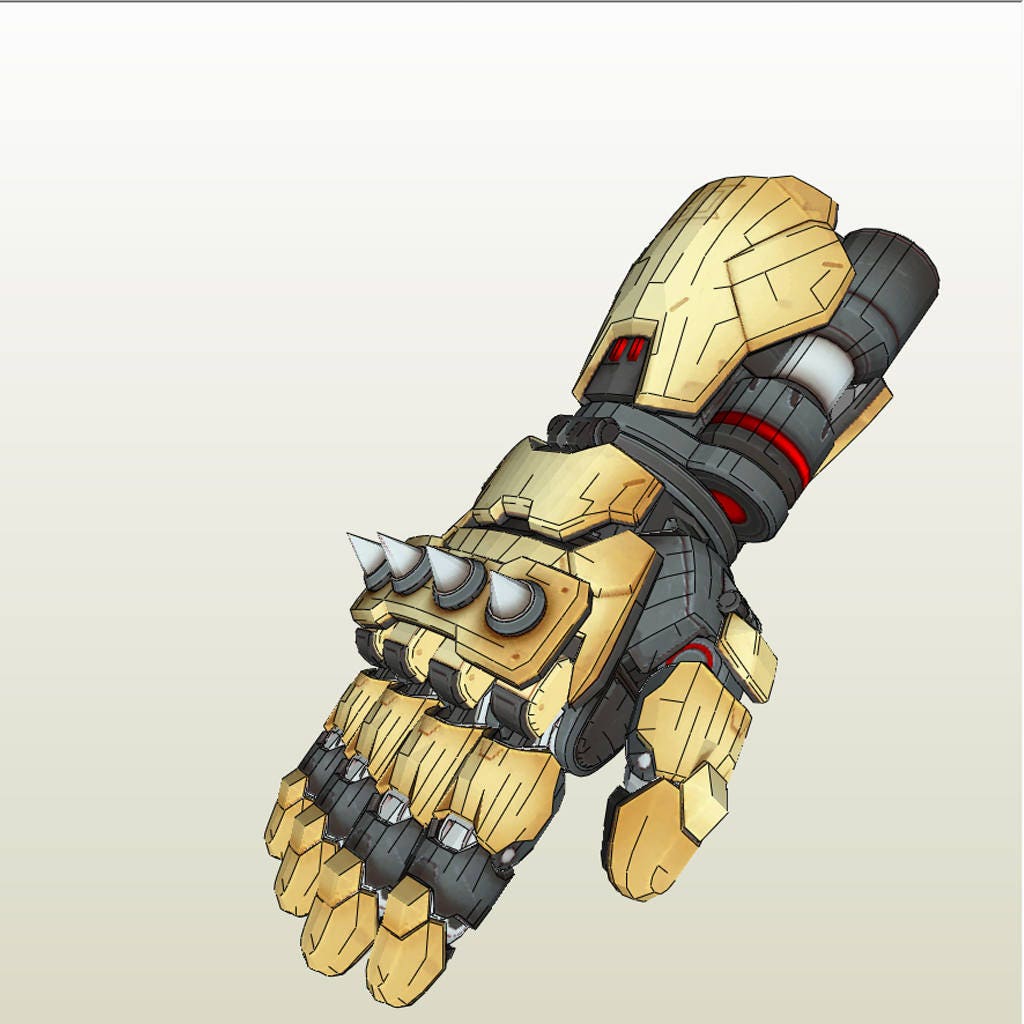 Doomfist Pepakura