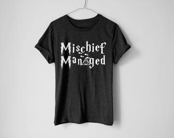 Mischief Managed T-Shirt - Harry Potter T-Shirt - Harry Potter Mischief Managed Tee - Harry Potter Gift