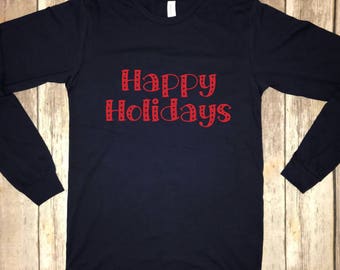 happy holiday t shirt