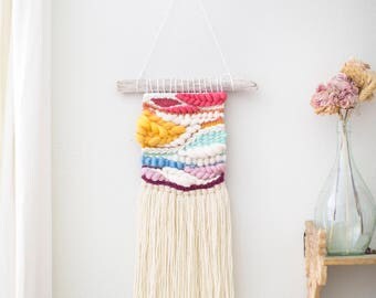 The Dragonfly wall hanging \\ Weave \\ MTO \\ woven wall hanging \\ tapestry