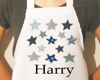 Personalised Aprons- Childrens Aprons -Boys Aprons - Cooking Apron - Personalised Gifts- Personalized Gift - Various Designs