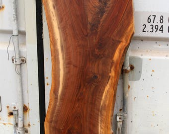 Black Walnut Live Edge Slab #157 /DIY/Hardwood custom project wood slab