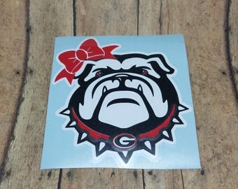 thumbnail image 2 of Georgia Bulldogs NCAA Vinyl Decal – Weather Resistant Die-Cut Sticker (20) 2 of 6
