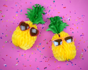 pom-pom || PINEAPPLE || honeycomb pineapple