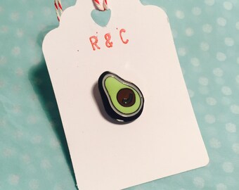 Soft enamel AVOCADO pin