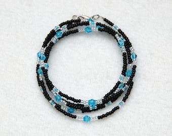 Boho bracelet Boho Wrap bracelet Beaded bracelet Bead bracelet Dainty bracelet Beaded jewelry Hippie bracelet Summer bracelet Womens gift