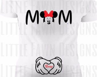 minnie mouse pregnancy shirt