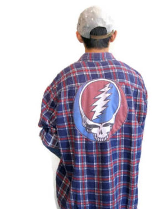 grateful dead flannel shirt