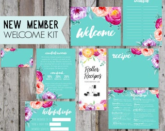 NEW! Essential Oil New Member Kits, Welcome Kits Printable, Essential Oils, New Member Oil Resources, Young Living, Oil Accessories