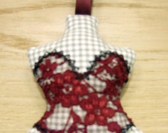 Scented sachet small corset