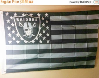 PRE-SEASON SALE 30% Off Oakland Raiders, Raiders Nation Flag or Banner 3' x 5'