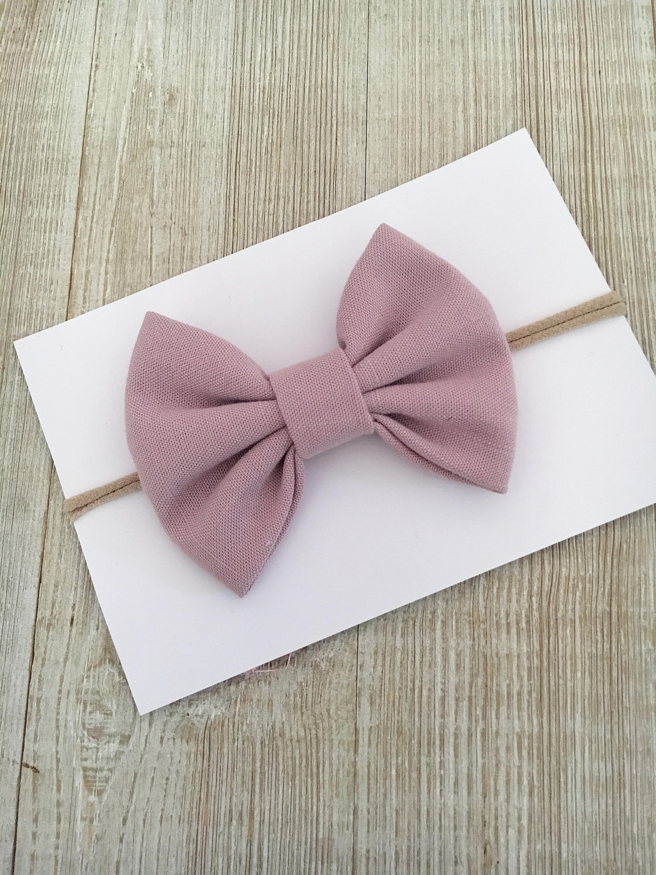 Baby bows hair bows baby girl linen fabric