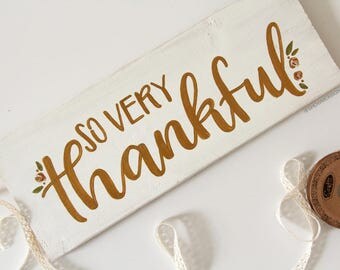 So very thankful | Etsy