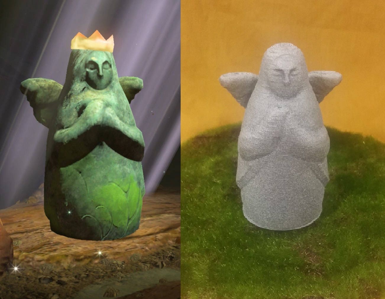 Goddess Statue Zelda Breath of the Wild Shrine statue