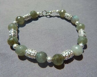 Labradorite gemstone mineral bracelet high quality chakra reiki meditation natural gift jewelry genuine gift
