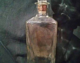 Vintage liquor decanter
