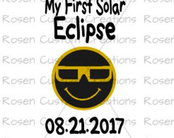 Solar Eclipse SVG.