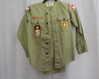 Vintage Boy Scouts of America Uniform (Shirt and pants)