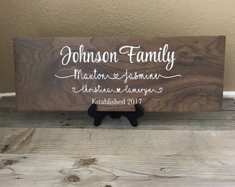 Wedding Gift, Wedding Gift Personalized, Gifts for couple, gift ideas, gifts for bride, gift for parents, wedding signs, wedding, last name