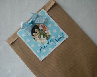 1 sachet gift first Christmas.
