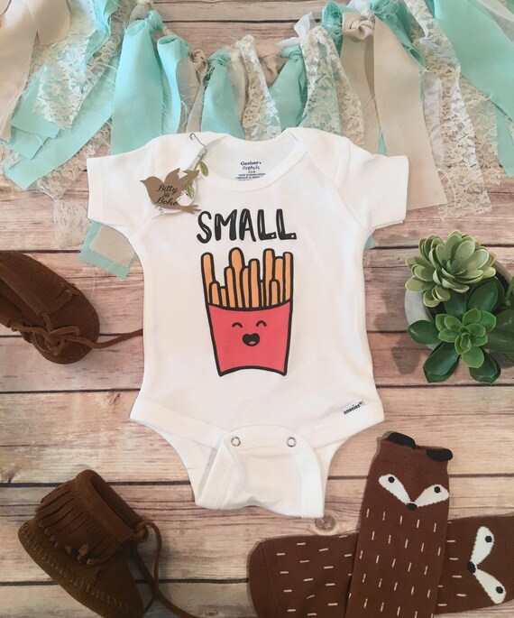 Funny Baby Onesies® Hipster Baby Clothes French Fry Onesie