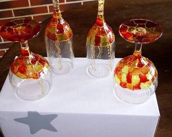 painted glass has stained glass painting