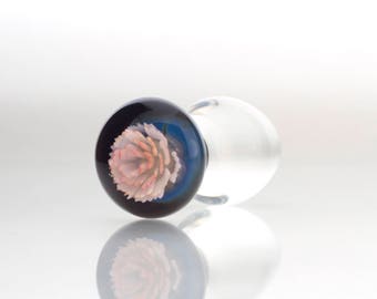Glass Butt Plug - Texana - Medium - One Of A Kind Mature/adult/anal/sex Toy