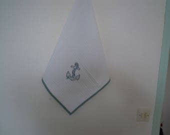 towel d personalized embroidered white bee nest