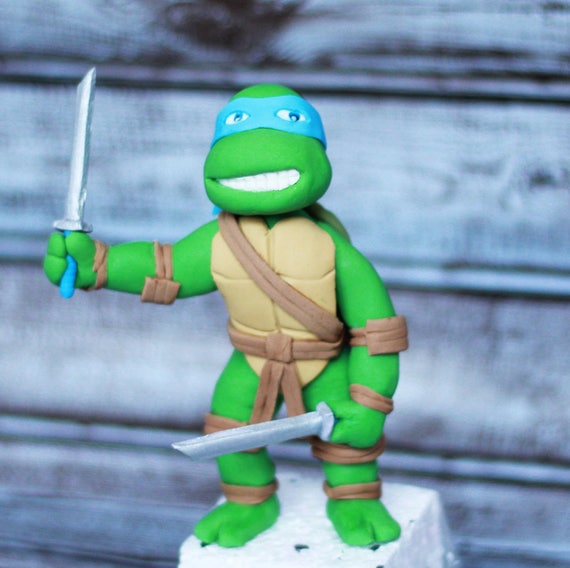 Fondant Ninja Turtle Cake Topper Teenage Mutant Ninja Turtles