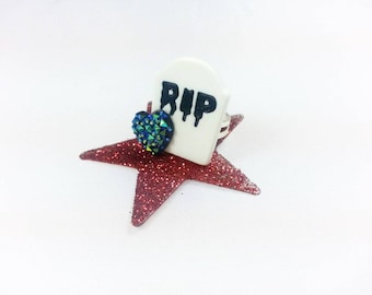 Ring tombstone RIP - Halloween