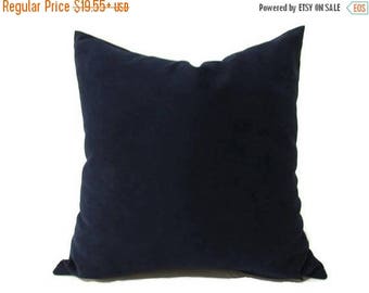 20% off Blue Pillow, Navy Velvet Pillow, Blue Bed Velvet Pillow, Blue Velvet Pillow Cover, Blue Velvet Decorative Pillow, Sofa Pillow, Blue